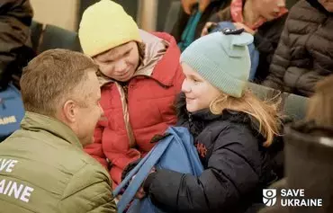 Ukraine has managed to repatriate only 128 of the thousands of children illegally deported to Russia. Children are pictured in Kyiv on February 2. [Anton Kuleba/Save Ukraine]