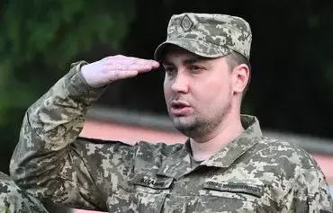 Ukrainian military intelligence chief Kyrylo Budanov July 8 in Lviv attends an event for the return of commanders of Ukrainian forces who kept up Mariupol's resistance in the city's Azovstal steel plant. [Yuriy Dyachyshyn/AFP]