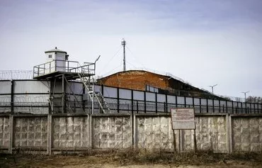 A view of the IK-3 penal colony in Vladimir, Russia, in April 2021. [Dimitar Dilkoff/AFP]