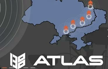 The Atlas project aims to protect the entire Russian-Ukrainian frontline from enemy radio-controlled drones. [KVERTUS]