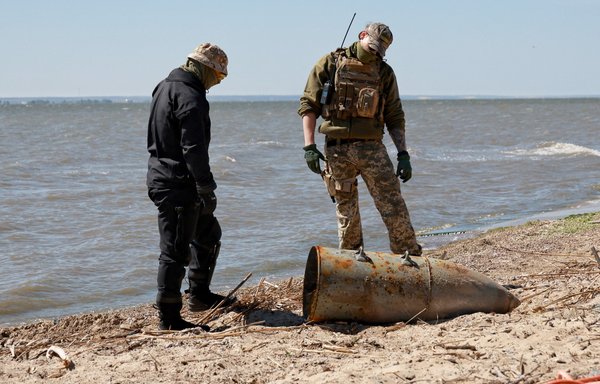 Ukraine's new minehunters take aim at Russian sea mines infesting Black Sea