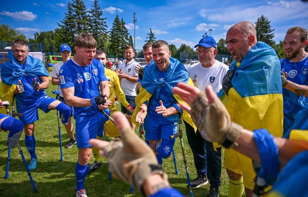 Ампфутбол становится спасательным кругом для раненых украинских ветеранов