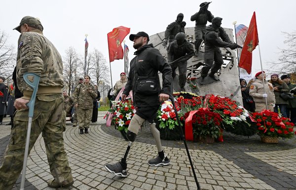 A hidden army of amputees shows the true cost of Russia's war