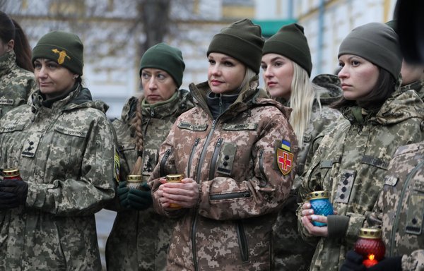 Женщины в самом сердце войны в Украине