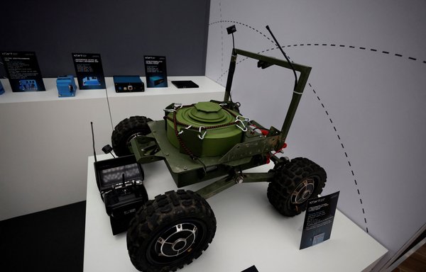 Russia's battlefield robots go dark