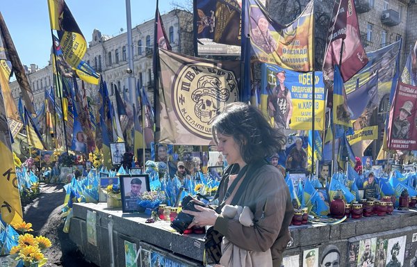 Why foreigners keep coming to Ukraine -- even as bombs fall