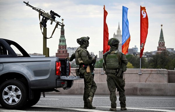 No tanks at Russia's Victory Day parade for first time since 2007